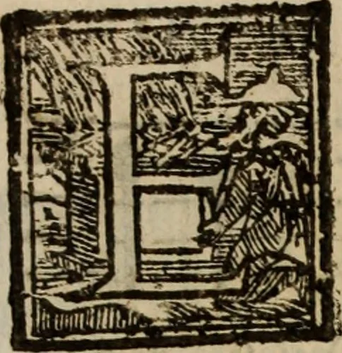 An illustration from Madrigali ... a cinqve voci. Libro primo[-sesto] .., 1611, leaf 227