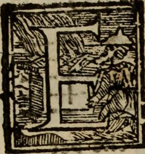 An illustration from Madrigali ... a cinqve voci. Libro primo[-sesto] .., 1611, leaf 229