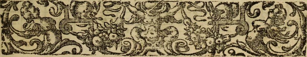 An illustration from Madrigali ... a cinqve voci. Libro primo[-sesto] .., 1611, leaf 24