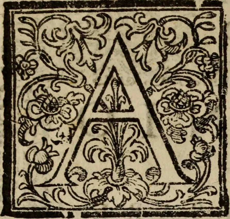 An illustration from Madrigali ... a cinqve voci. Libro primo[-sesto] .., 1611, leaf 249