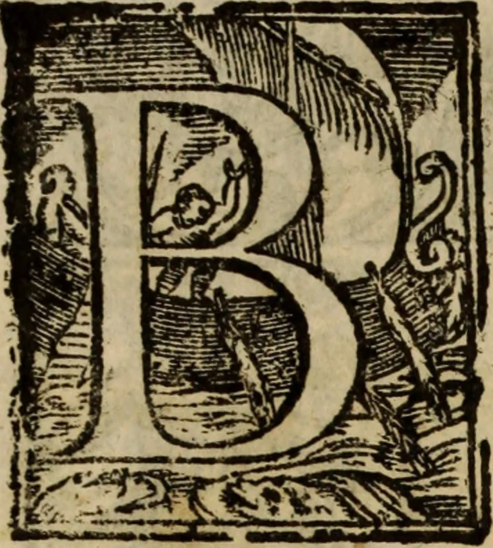 An illustration from Madrigali ... a cinqve voci. Libro primo[-sesto] .., 1611, leaf 25