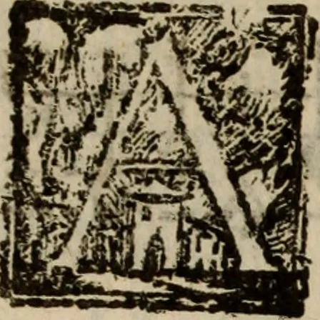 An illustration from Madrigali ... a cinqve voci. Libro primo[-sesto] .., 1611, leaf 261