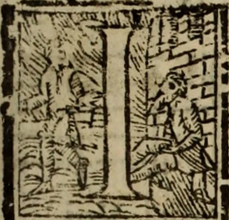 An illustration from Madrigali ... a cinqve voci. Libro primo[-sesto] .., 1611, leaf 264