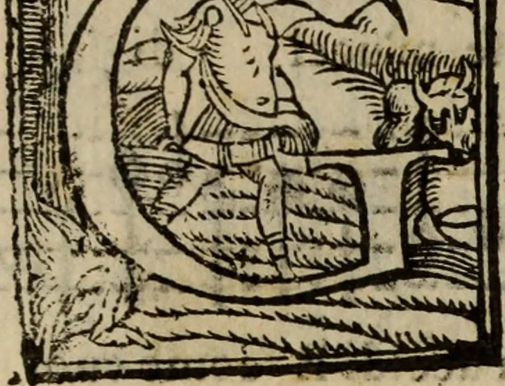 An illustration from Madrigali ... a cinqve voci. Libro primo[-sesto] .., 1611, leaf 29