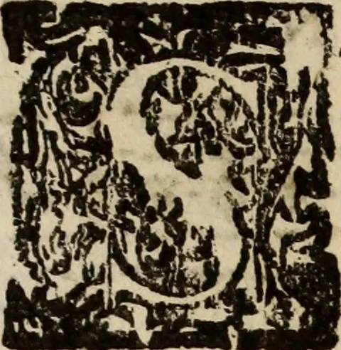 An illustration from Madrigali ... a cinqve voci. Libro primo[-sesto] .., 1611, leaf 303