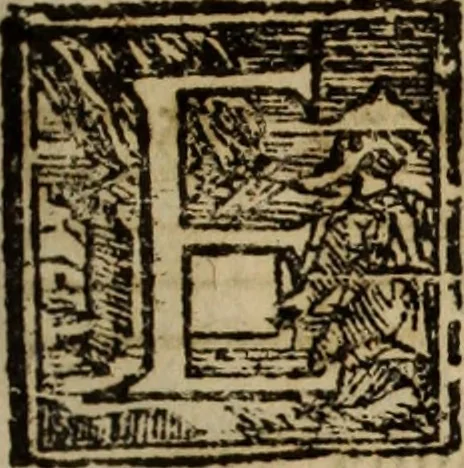 An illustration from Madrigali ... a cinqve voci. Libro primo[-sesto] .., 1611, leaf 306