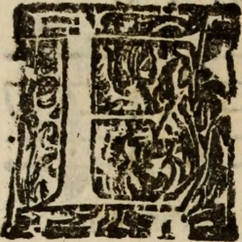 An illustration from Madrigali ... a cinqve voci. Libro primo[-sesto] .., 1611, leaf 309