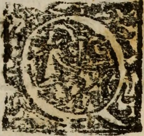 An illustration from Madrigali ... a cinqve voci. Libro primo[-sesto] .., 1611, leaf 311