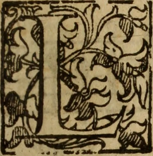 An illustration from Madrigali ... a cinqve voci. Libro primo[-sesto] .., 1611, leaf 342