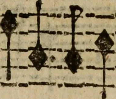 An illustration from Madrigali ... a cinqve voci. Libro primo[-sesto] .., 1611, leaf 347