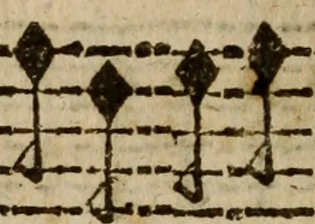 An illustration from Madrigali ... a cinqve voci. Libro primo[-sesto] .., 1611, leaf 351