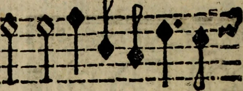 An illustration from Madrigali ... a cinqve voci. Libro primo[-sesto] .., 1611, leaf 371