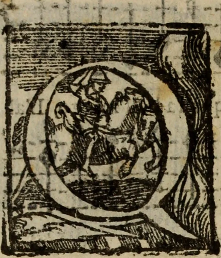 An illustration from Madrigali ... a cinqve voci. Libro primo[-sesto] .., 1611, leaf 39