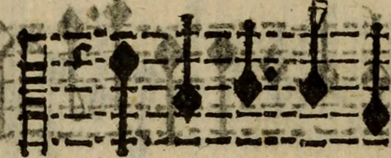 An illustration from Madrigali ... a cinqve voci. Libro primo[-sesto] .., 1611, leaf 39