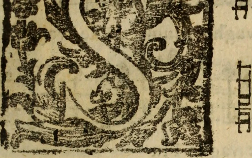 An illustration from Madrigali ... a cinqve voci. Libro primo[-sesto] .., 1611, leaf 40