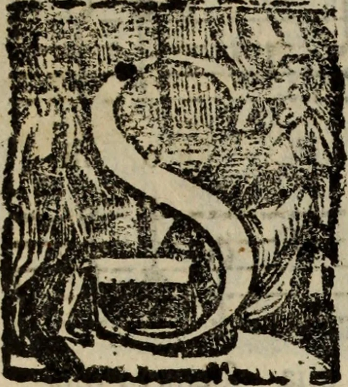An illustration from Madrigali ... a cinqve voci. Libro primo[-sesto] .., 1611, leaf 407