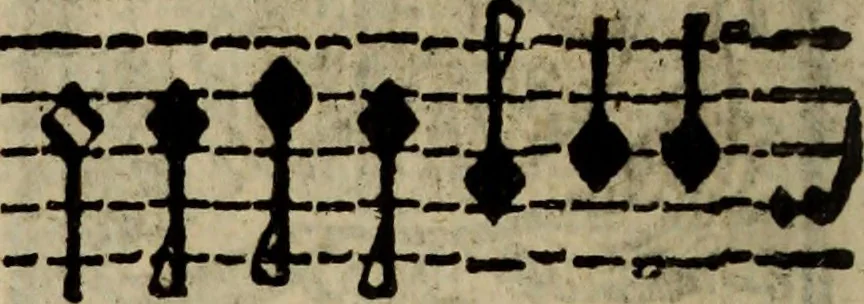 An illustration from Madrigali ... a cinqve voci. Libro primo[-sesto] .., 1611, leaf 79