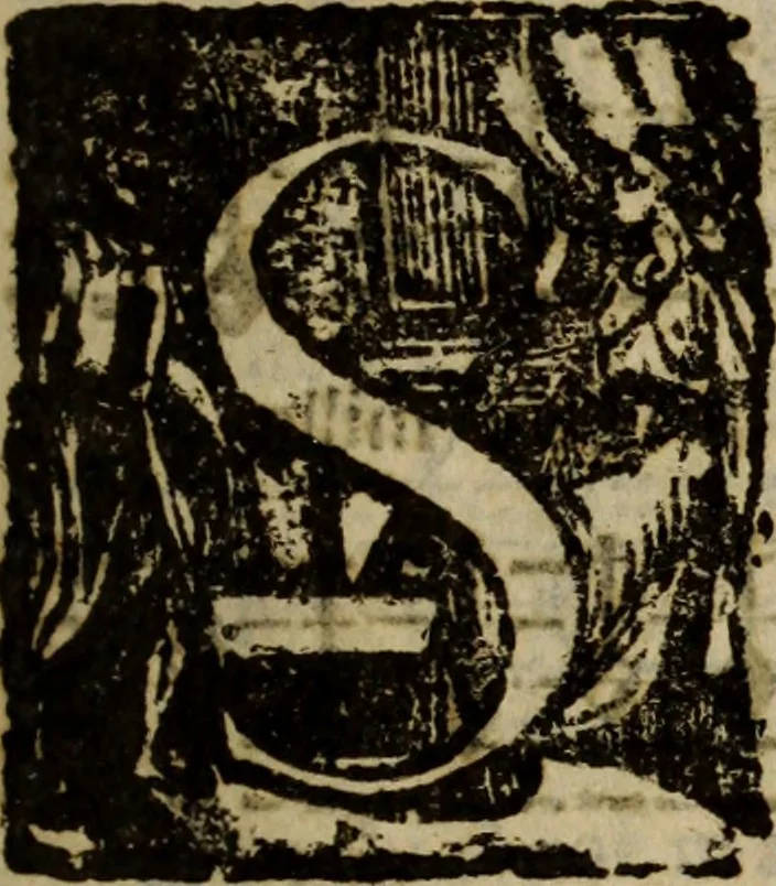 An illustration from Madrigali ... a cinqve voci. Libro primo[-sesto] .., 1611, leaf 8