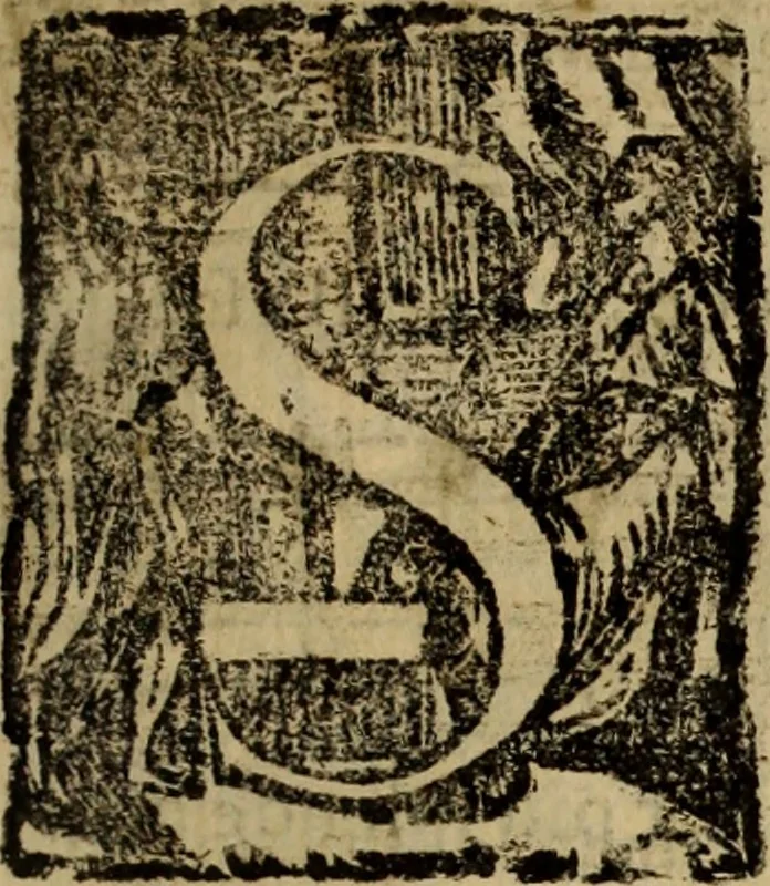 An illustration from Madrigali ... a cinqve voci. Libro primo[-sesto] .., 1611, leaf 84
