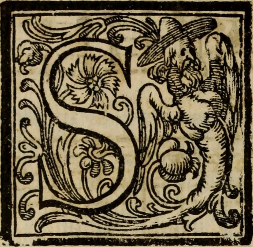 An illustration from Madrigali ... a cinqve voci. Libro primo[-sesto] .., 1611, leaf 91
