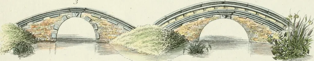 An illustration from Magazijn van tuin-sieraaden, of, Verzameling van modellen van aanleg en sieraad, voor groote en kleine lust-hoven, voorn amelijk van dezulke die, met weinig kosten, te maaken zijn, 1802, leaf 14