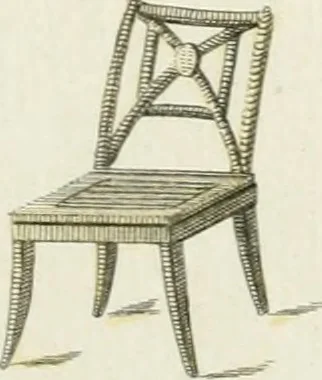 An illustration from Magazijn van tuin-sieraaden, of, Verzameling van modellen van aanleg en sieraad, voor groote en kleine lust-hoven, voorn amelijk van dezulke die, met weinig kosten, te maaken zijn, 1802, leaf 10