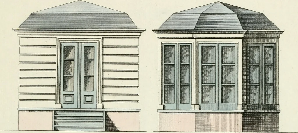 An illustration from Magazijn van tuin-sieraaden, of, Verzameling van modellen van aanleg en sieraad, voor groote en kleine lust-hoven, voorn amelijk van dezulke die, met weinig kosten, te maaken zijn, 1802, leaf 14