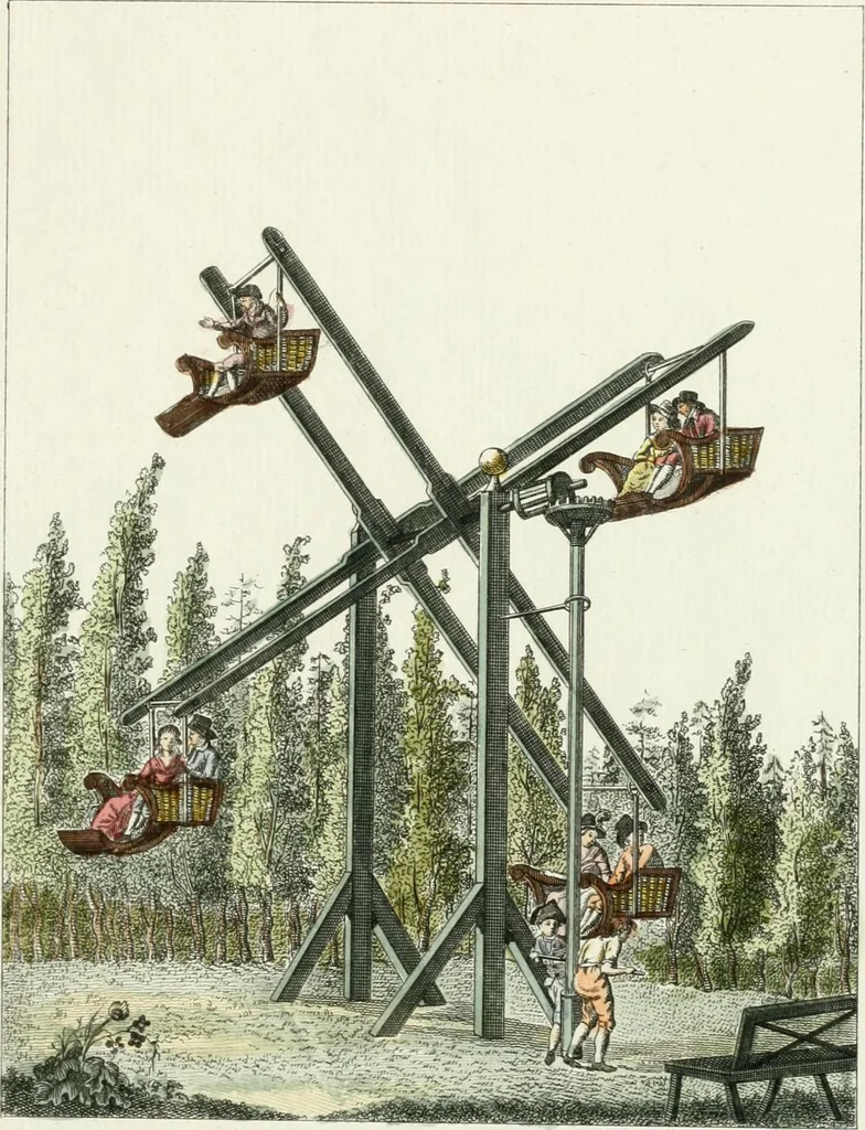 An illustration from Magazijn van tuin-sieraaden, of, Verzameling van modellen van aanleg en sieraad, voor groote en kleine lust-hoven, voorn amelijk van dezulke die, met weinig kosten, te maaken zijn, 1802, leaf 14