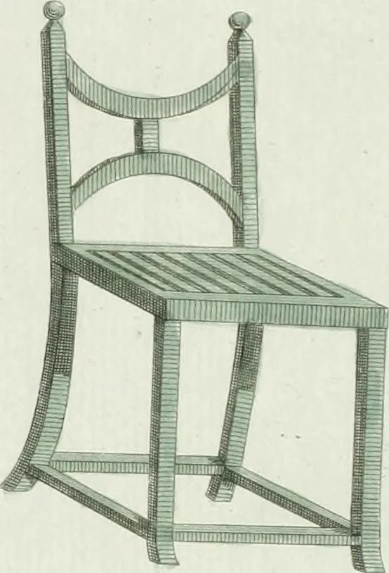 An illustration from Magazijn van tuin-sieraaden, of, Verzameling van modellen van aanleg en sieraad, voor groote en kleine lust-hoven, voorn amelijk van dezulke die, met weinig kosten, te maaken zijn, 1802, leaf 10