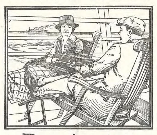 An illustration from Program for "The Magic Ring", 1924, leaf 3