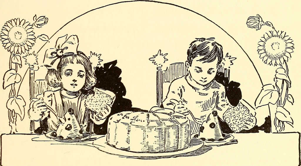 An illustration from The magic aeroplane; a fairy tale, 1911, leaf 56