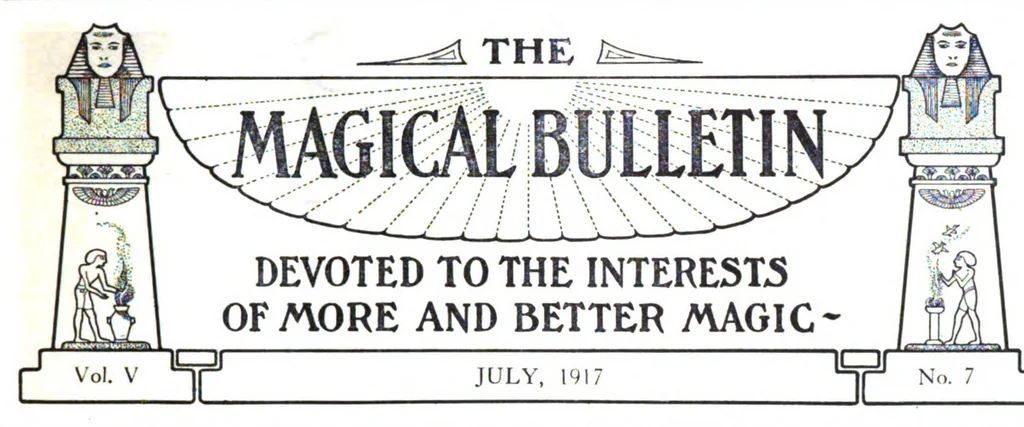 An illustration from Magical Bulletin Of The Magical Shop Of The West, January 1915 December 1917, 1917, leaf 219