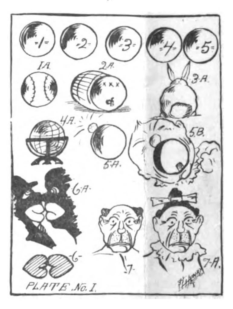 An illustration from Magical Bulletin Of The Magical Shop Of The West, January 1915 December 1917, 1917, leaf 98