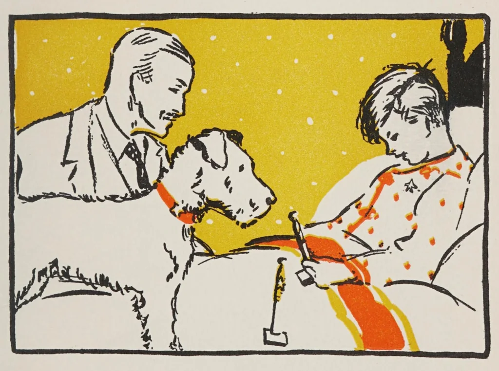 An illustration from The magic clothes-pin, 1926, leaf 119
