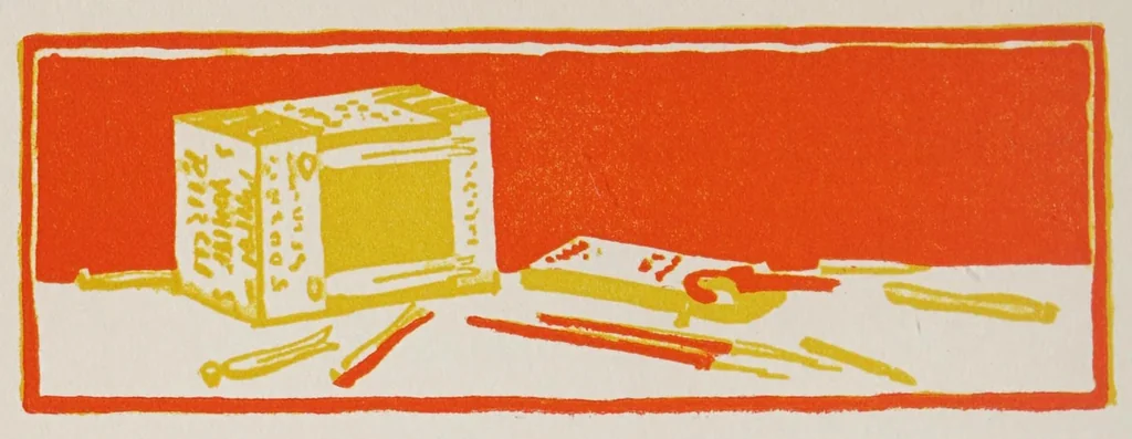 An illustration from The magic clothes-pin, 1926, leaf 26