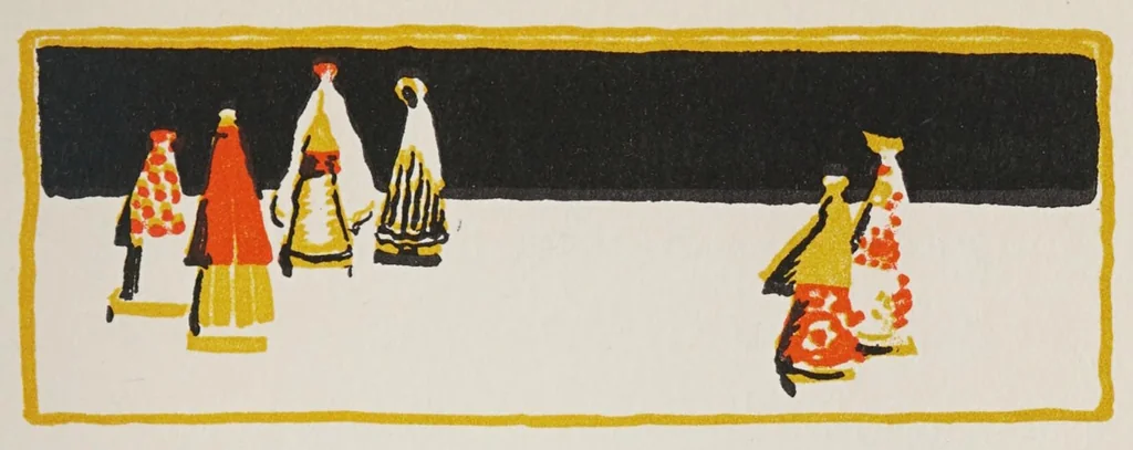 An illustration from The magic clothes-pin, 1926, leaf 43