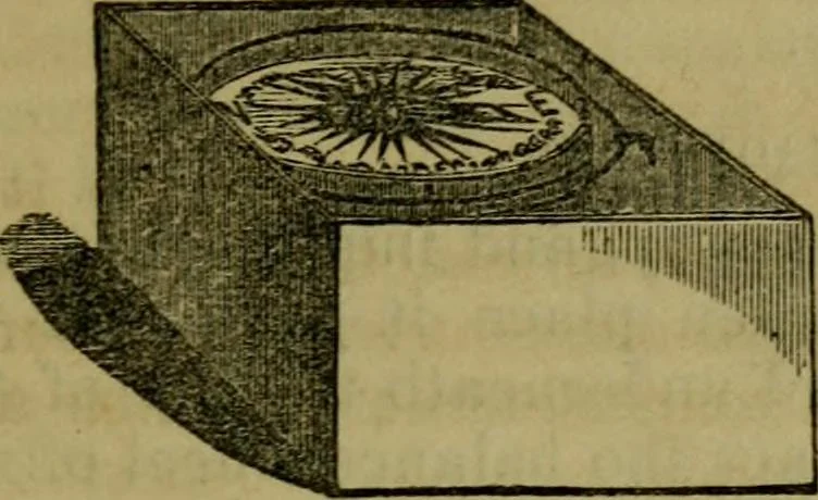An illustration from The magician's own book, or The whole art of conjuring, 1862, leaf 160