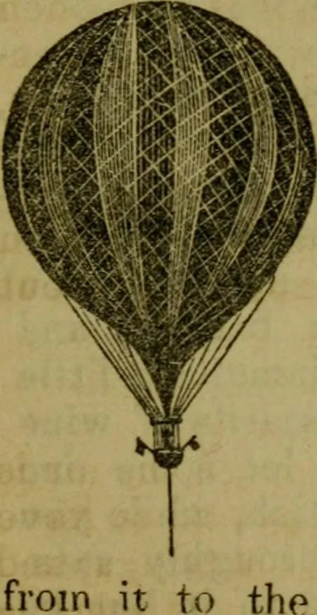 An illustration from The magician's own book, or The whole art of conjuring, 1862, leaf 172