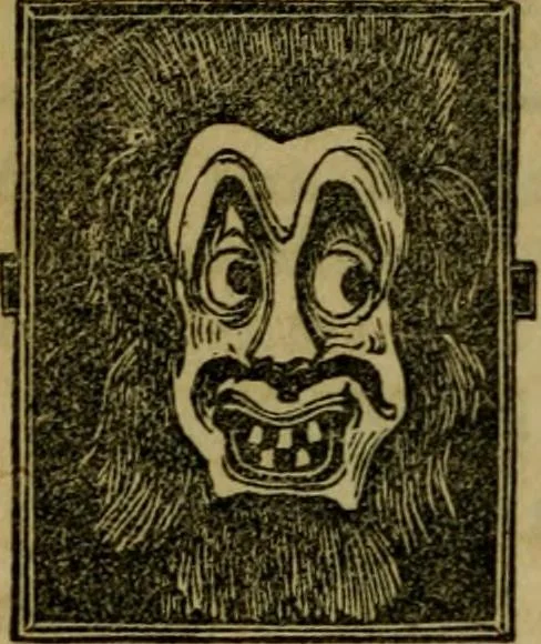 An illustration from The magician's own book, or The whole art of conjuring, 1862, leaf 183