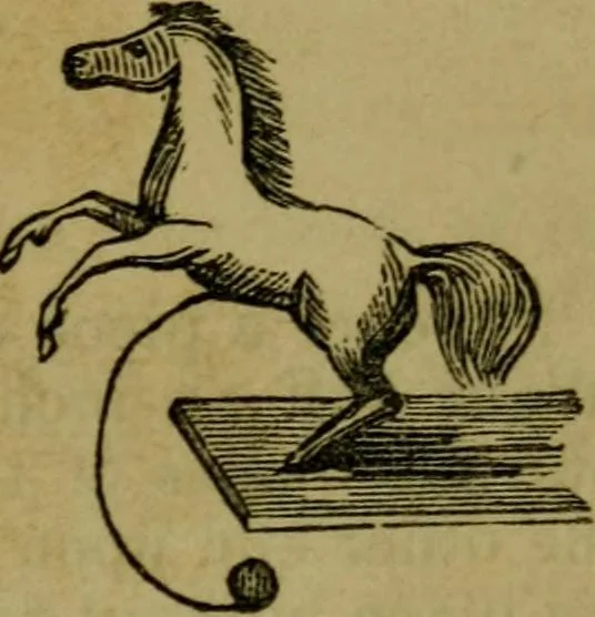 An illustration from The magician's own book, or The whole art of conjuring, 1862, leaf 200