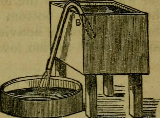 An illustration from The magician's own book, or The whole art of conjuring, 1862, leaf 208