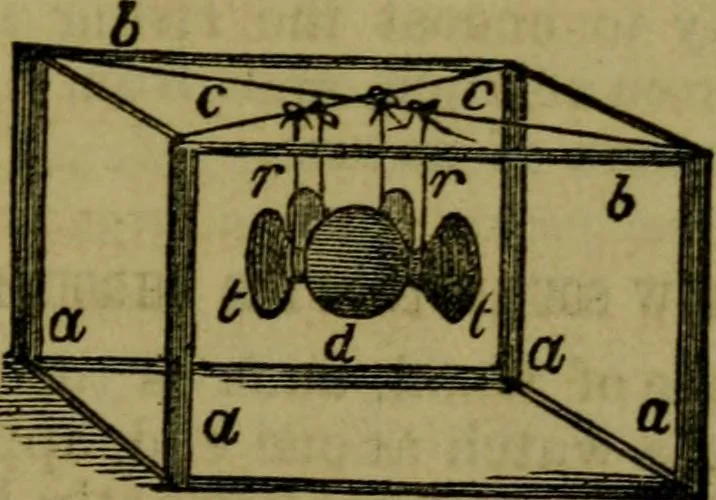 An illustration from The magician's own book, or The whole art of conjuring, 1862, leaf 214