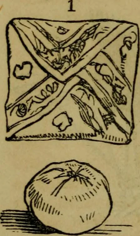 An illustration from The magician's own book, or The whole art of conjuring, 1862, leaf 29