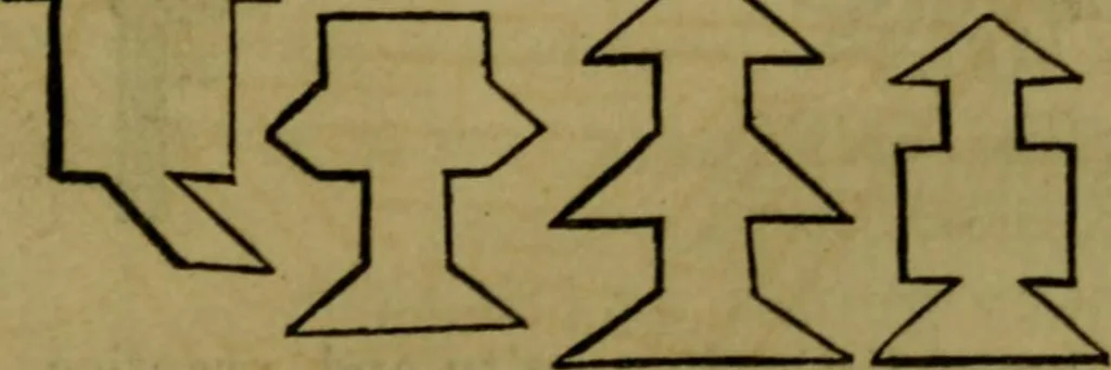 An illustration from The magician's own book, or The whole art of conjuring, 1862, leaf 306
