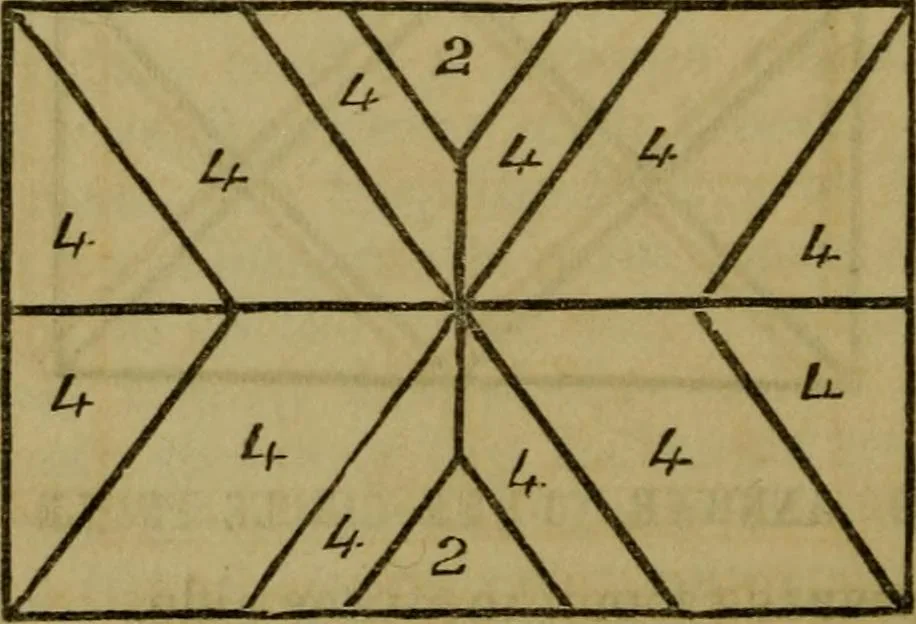 An illustration from The magician's own book, or The whole art of conjuring, 1862, leaf 311