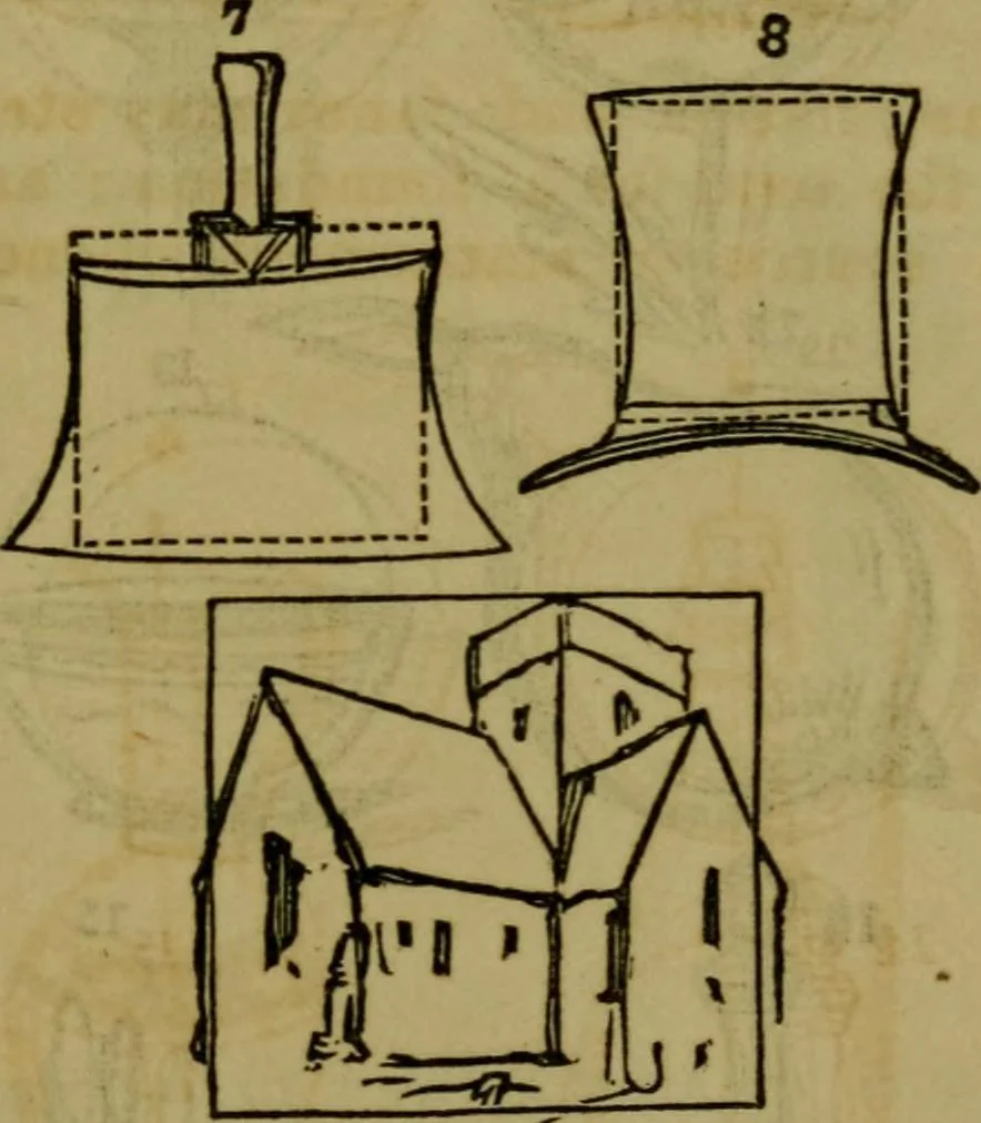 An illustration from The magician's own book, or The whole art of conjuring, 1862, leaf 322