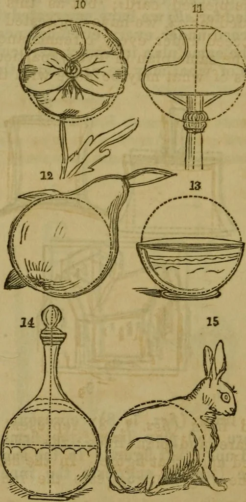 An illustration from The magician's own book, or The whole art of conjuring, 1862, leaf 323