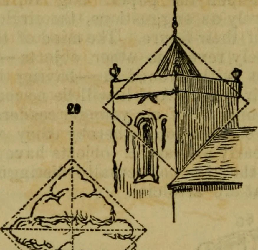 An illustration from The magician's own book, or The whole art of conjuring, 1862, leaf 325