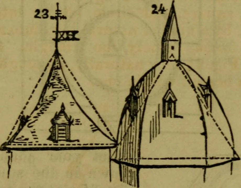 An illustration from The magician's own book, or The whole art of conjuring, 1862, leaf 326