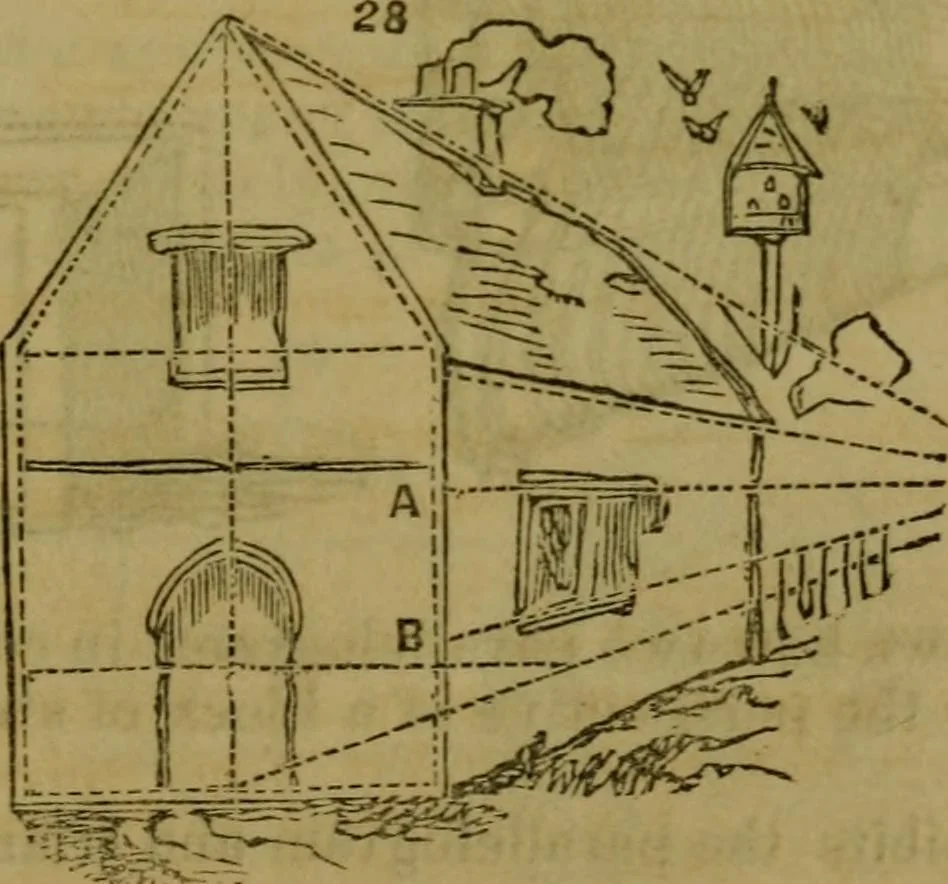 An illustration from The magician's own book, or The whole art of conjuring, 1862, leaf 328